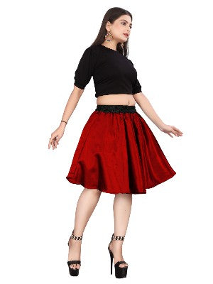 Satin Party wear Short skirt 41 Colors