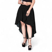 Chiffon Asymmetrical High-Low Skirt | Modern Dance, Lyrical, Belly Dance Fusion C9