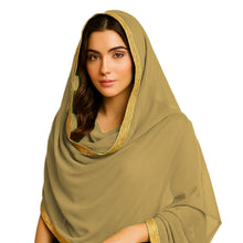 Sheer Chiffon Belly Dance Veil | Flowing Dance Dupatta Prop & Costume Accent C21