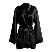 Satin Night Wear Bathrobe For Women S104-Regular Size 1