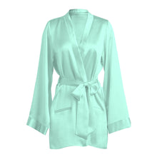 Satin Night Wear Bathrobe For Women S104-Regular Size 1