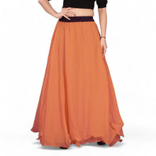 Chiffon Full Circle Belly Dance Skirt | Elegant 360° Flow & Sheer Movement C12