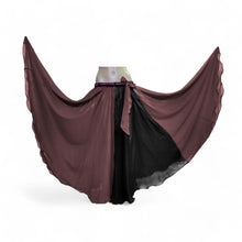 Multi-Color Chiffon Full Circle Skirt | Dynamic Sheer Flow Belly Dance Costume C23