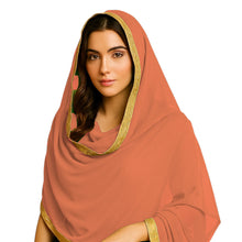 Sheer Chiffon Belly Dance Veil | Flowing Dance Dupatta Prop & Costume Accent C21