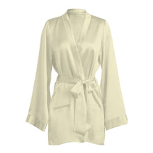 Satin Night Wear Bathrobe For Women S104-Regular Size 1