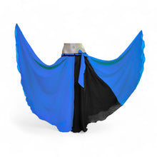 Multi-Color Chiffon Full Circle Skirt | Dynamic Sheer Flow Belly Dance Costume C23