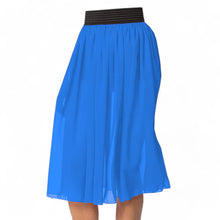 Girls' Sheer Chiffon Beach Skirt | Lightweight Swimsuit Cover-Up C15