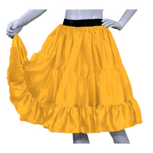 Satin 3 Layer short skirt S62  - Regular Size 2