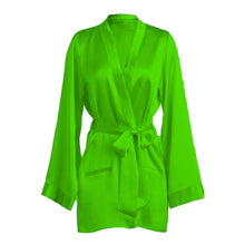 Satin Night Wear Bathrobe For Women S104-Regular Size 1