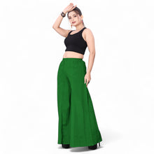 Chiffon Sheer Palazzo pant Wide leg Belly Dance Palazzo Pant  Chiffon Palazzo Pants | Wide-Leg Flowing Belly Dance & Yoga Trousers C17