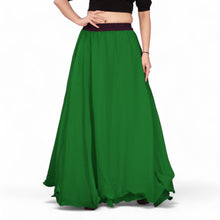 Chiffon Full Circle Belly Dance Skirt | Elegant 360° Flow & Sheer Movement C12