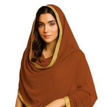 Sheer Chiffon Belly Dance Veil | Flowing Dance Dupatta Prop & Costume Accent C21