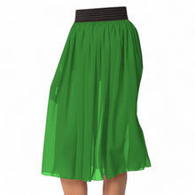 Girls' Sheer Chiffon Beach Skirt | Lightweight Swimsuit Cover-Up C15