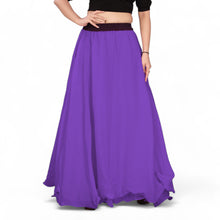 Chiffon Full Circle Belly Dance Skirt | Elegant 360° Flow & Sheer Movement C12