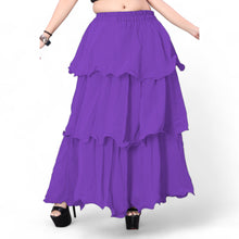 Belly Dance 3 Layer Skirt Party wear Chiffon Skirt C3