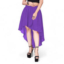 Chiffon Asymmetrical High-Low Skirt | Modern Dance, Lyrical, Belly Dance Fusion C9