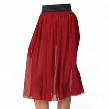 Girls' Sheer Chiffon Beach Skirt | Lightweight Swimsuit Cover-Up C15