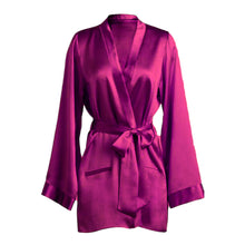 Satin Night Wear Bathrobe For Women S104-Regular Size 1