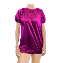 Round Neck Satin Loose T shirt S106 - Regular Size 2