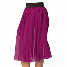 Girls' Sheer Chiffon Beach Skirt | Lightweight Swimsuit Cover-Up C15