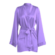 Satin Night Wear Bathrobe For Women S104-Regular Size 1