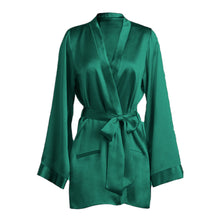 Satin Night Wear Bathrobe For Women S104-Regular Size 1
