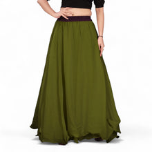Chiffon Full Circle Belly Dance Skirt | Elegant 360° Flow & Sheer Movement C12