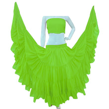 25 Yard 4-Tier Chiffon Belly Dance Skirt | Extreme Volume Sheer Dancewear C7