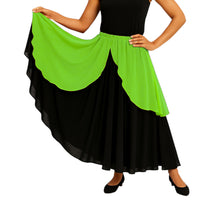 Belly Dance 2 Layer Fancy Skirt For Women C1