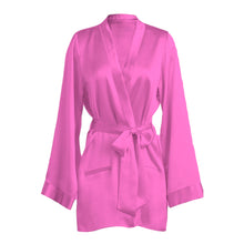 Satin Night Wear Bathrobe For Women S104-Regular Size 1