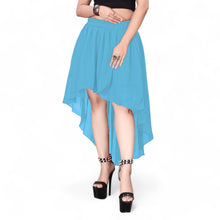 Chiffon Asymmetrical High-Low Skirt | Modern Dance, Lyrical, Belly Dance Fusion C9