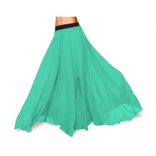 Chiffon Half Circle Belly Dance Skirt | Sleek A-Line Flow Practice Wear C13