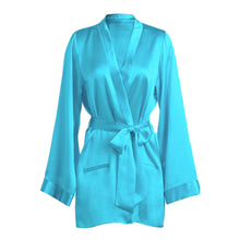 Satin Night Wear Bathrobe For Women S104-Regular Size 1