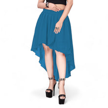 Chiffon Asymmetrical High-Low Skirt | Modern Dance, Lyrical, Belly Dance Fusion C9