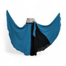 Multi-Color Chiffon Full Circle Skirt | Dynamic Sheer Flow Belly Dance Costume C23