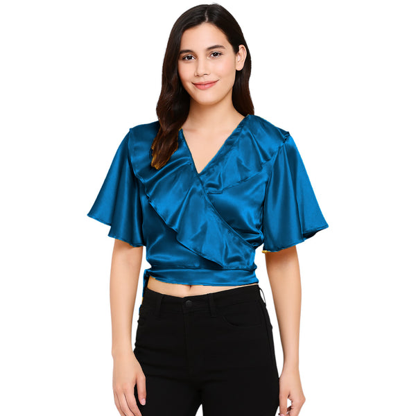 Fancy Frill Rufle Top S84 - Regular Size 3