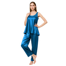 Satin Night wear Top + Palazzo S21  - Regular Size 3