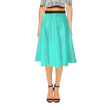 satin midi skirt S35 - Regular Size 3