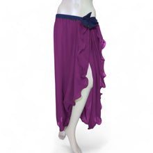 New Design! Modern Chiffon Belly Dance Skirt | Full Flare & Flowing Silhouette C16