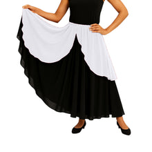 Belly Dance 2 Layer Fancy Skirt For Women C1