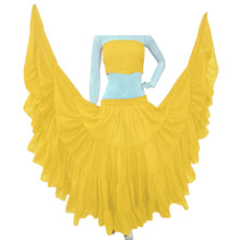 25 Yard 4-Tier Chiffon Belly Dance Skirt | Extreme Volume Sheer Dancewear C7