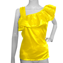 Satin Tank Top  Frill Top S87 - Regular Size 3