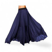 Chiffon Half Circle Belly Dance Skirt | Sleek A-Line Flow Practice Wear C13