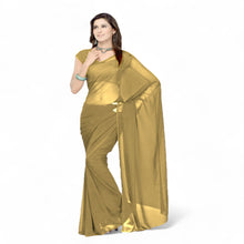 Chiffon Bollywood Plain Saree C26  - Regular Size 1