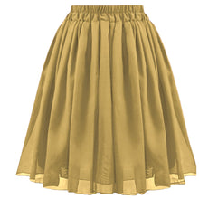 Flowy Chiffon Mini Skirt - High-Waist Pleated Party & Cocktail Wear C27