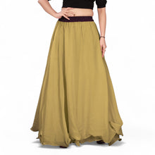 Chiffon Full Circle Belly Dance Skirt C12- Regular Size 1