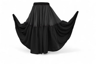 Belly Dance 2 Tiered Chiffon skirt C31 - Regular Size 1