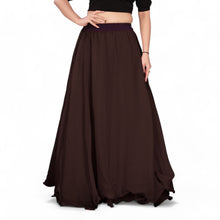 Chiffon Full Circle Belly Dance Skirt | Elegant 360° Flow & Sheer Movement C12