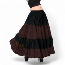 Epic 25 Yard 4-Tier Chiffon Skirt | Double Color Belly Dance S-5XL C63