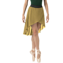 Chiffon High-Low Ballet Skirt | Asymmetrical Dance Wrap Skirt for Women | 30 Colors, S-5XL C41